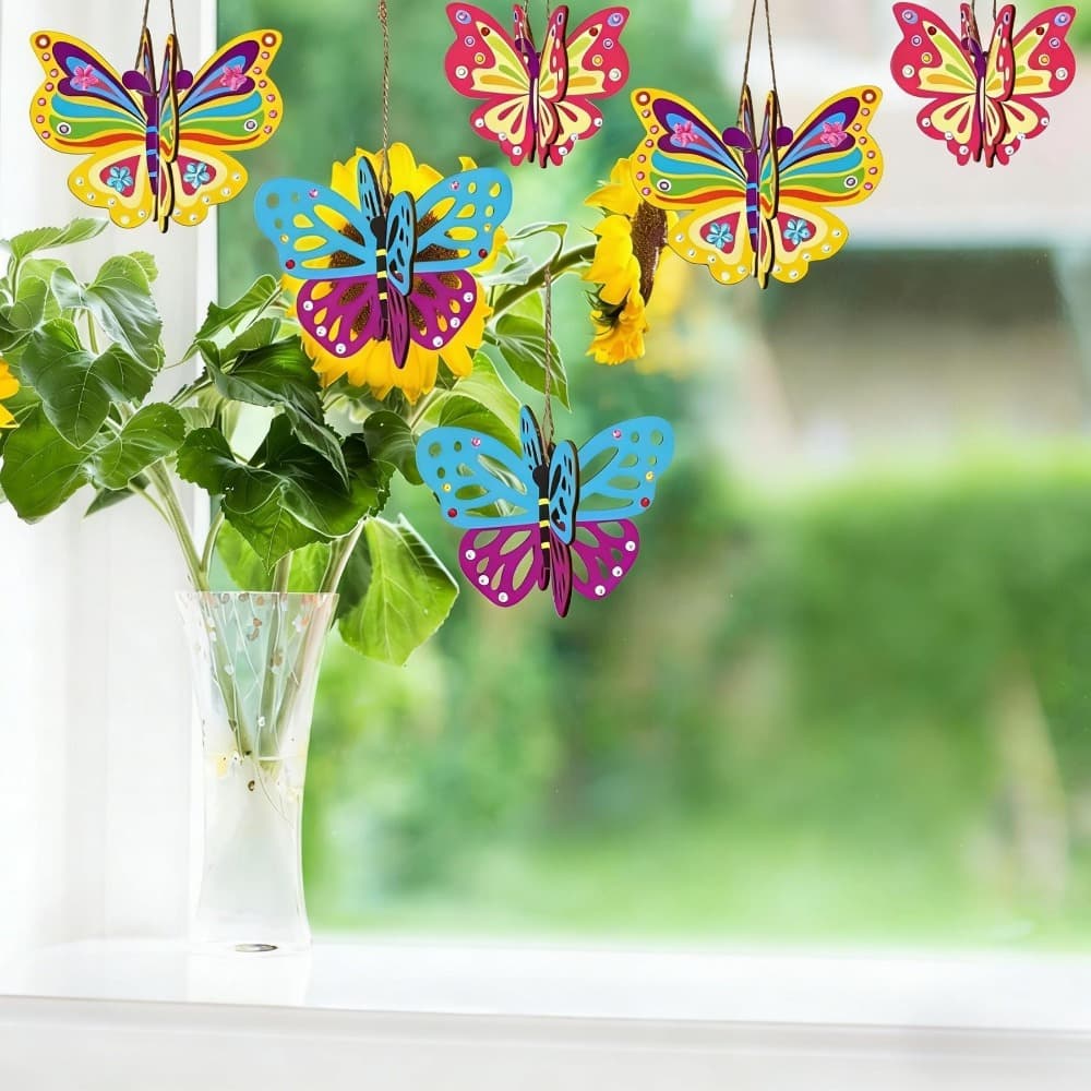 Bastelset Holz-Schmetterling