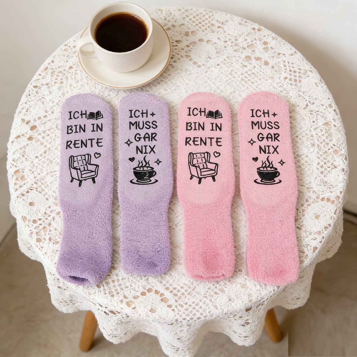 Socken zum Ruhestand