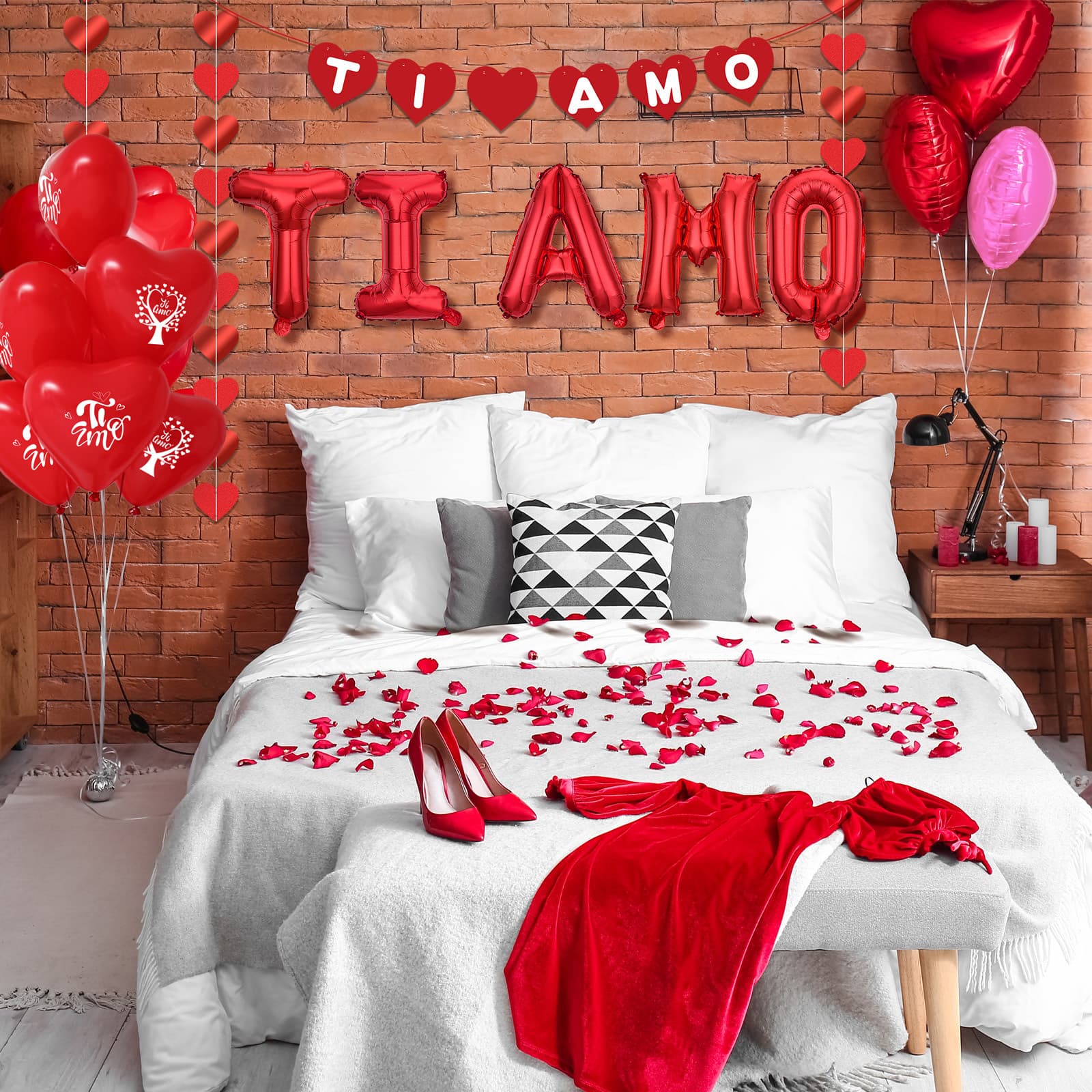Deko-Set zum Valentinstag
