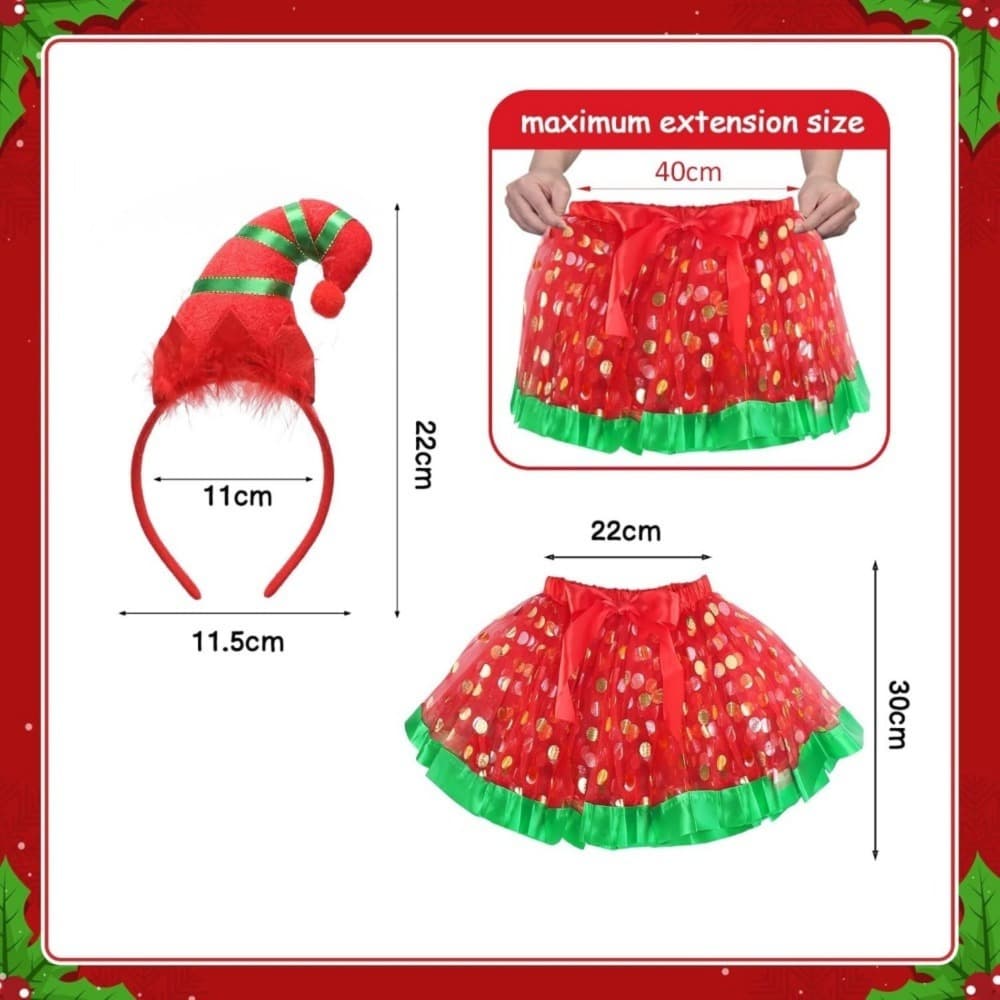 Weihnachtself-Kostüm
