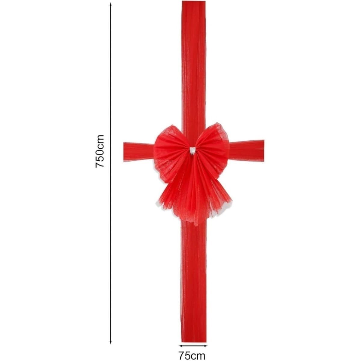 Deko-Schleife in Rot