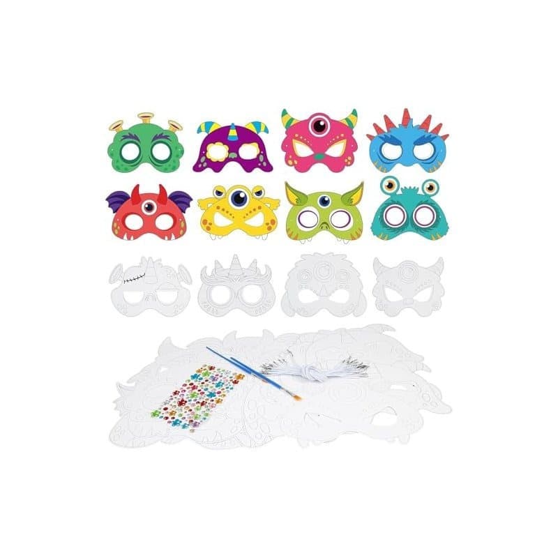 Bastelset Monster-Masken