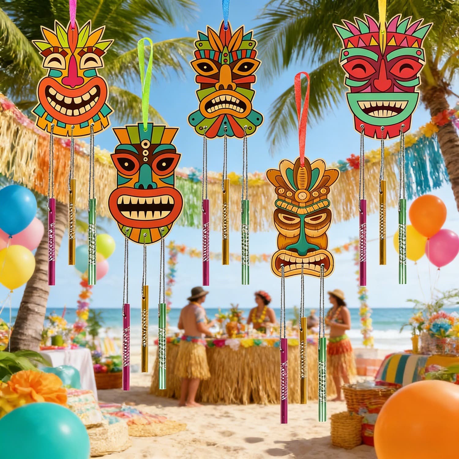 Bastelset Windspiele Tiki