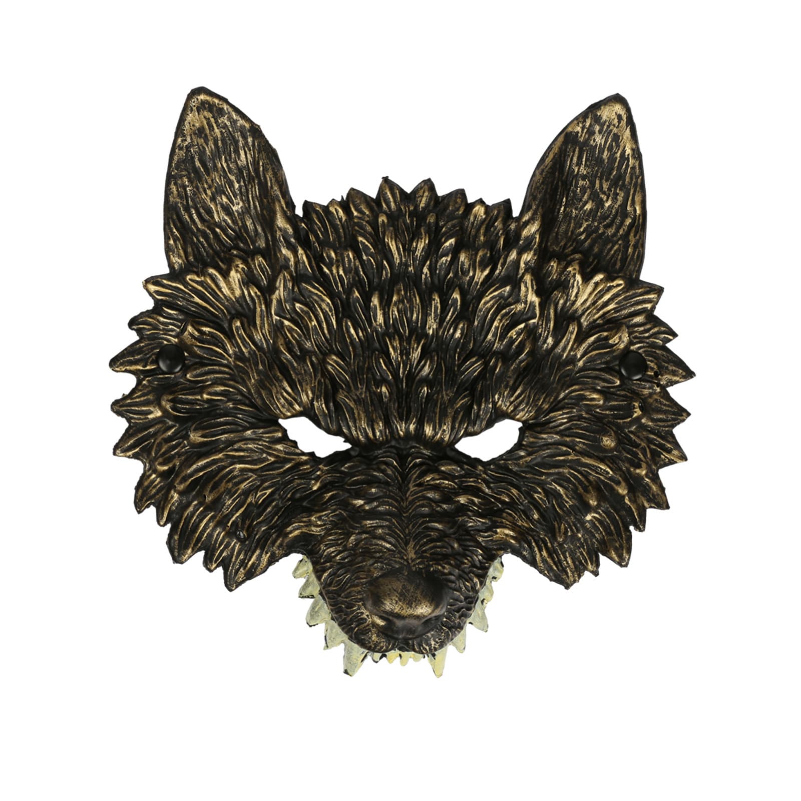 Werwolf-Maske in Gold