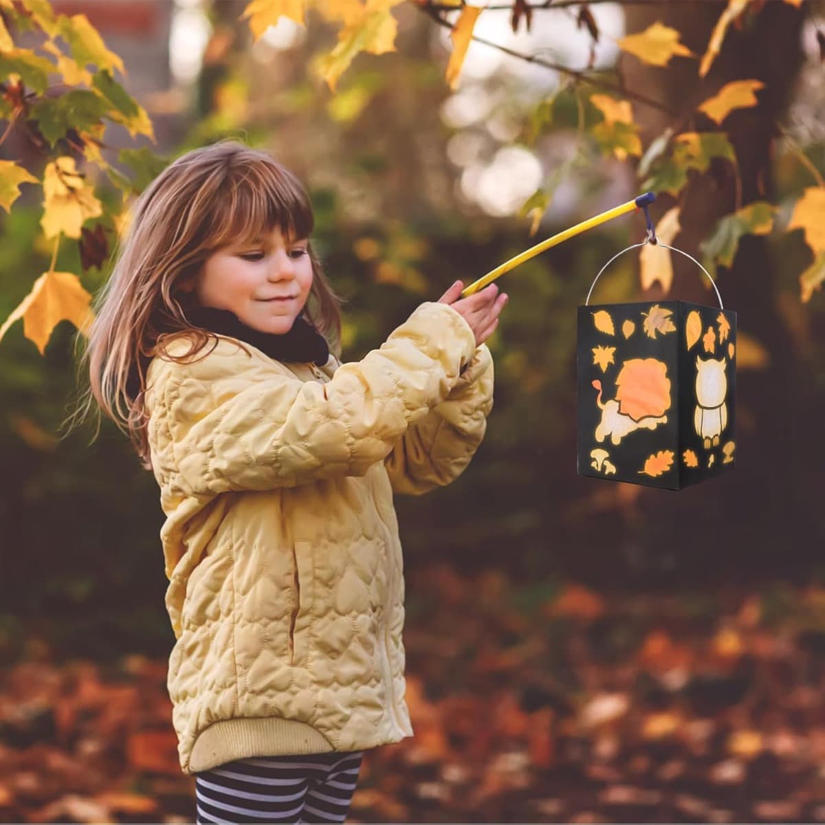 Bastelset Herbst-Laternen